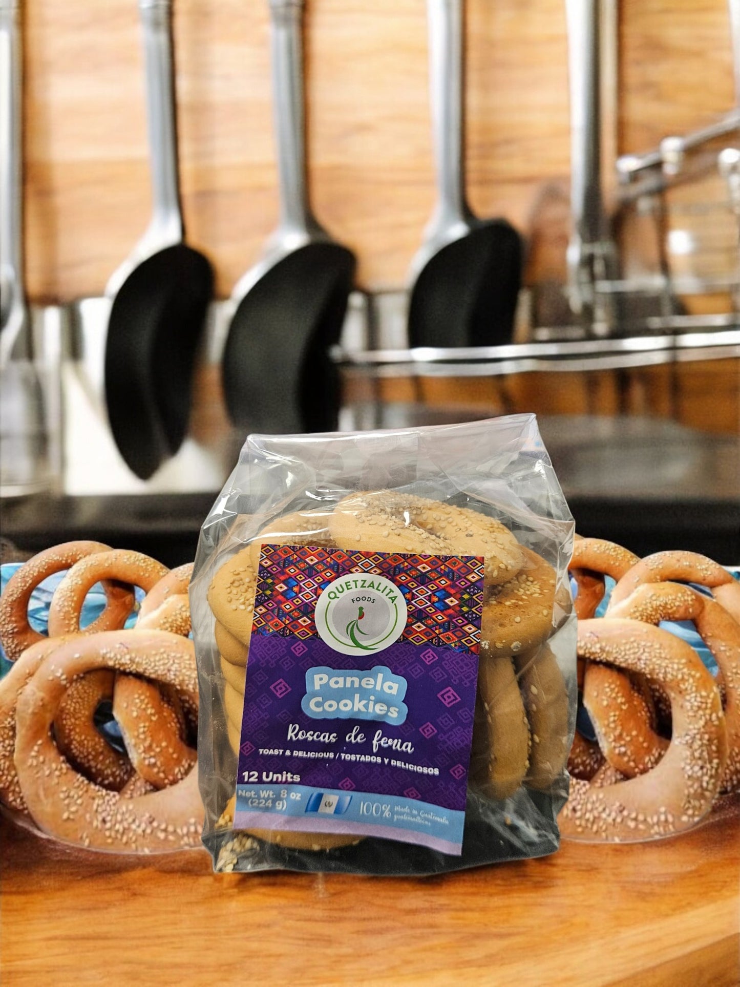 Quetzalita Roscas De Feria (Panela Cookies) 8oz