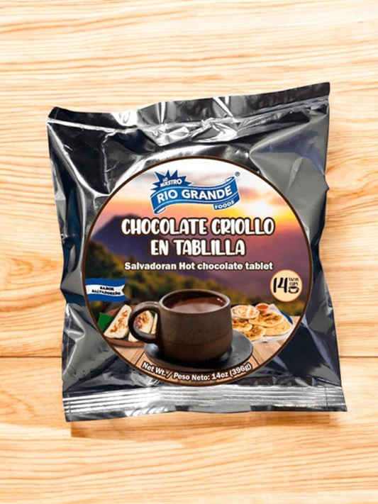 Chocolate Salvadoreño Criollo En Pastilla 14oz